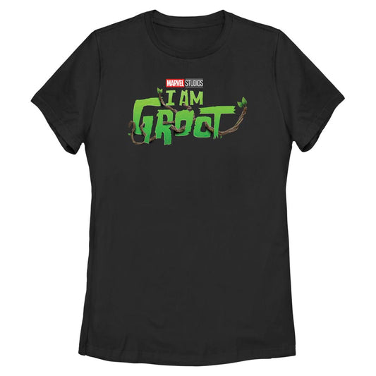 Women's Marvel Groot Main Logo T-Shirt