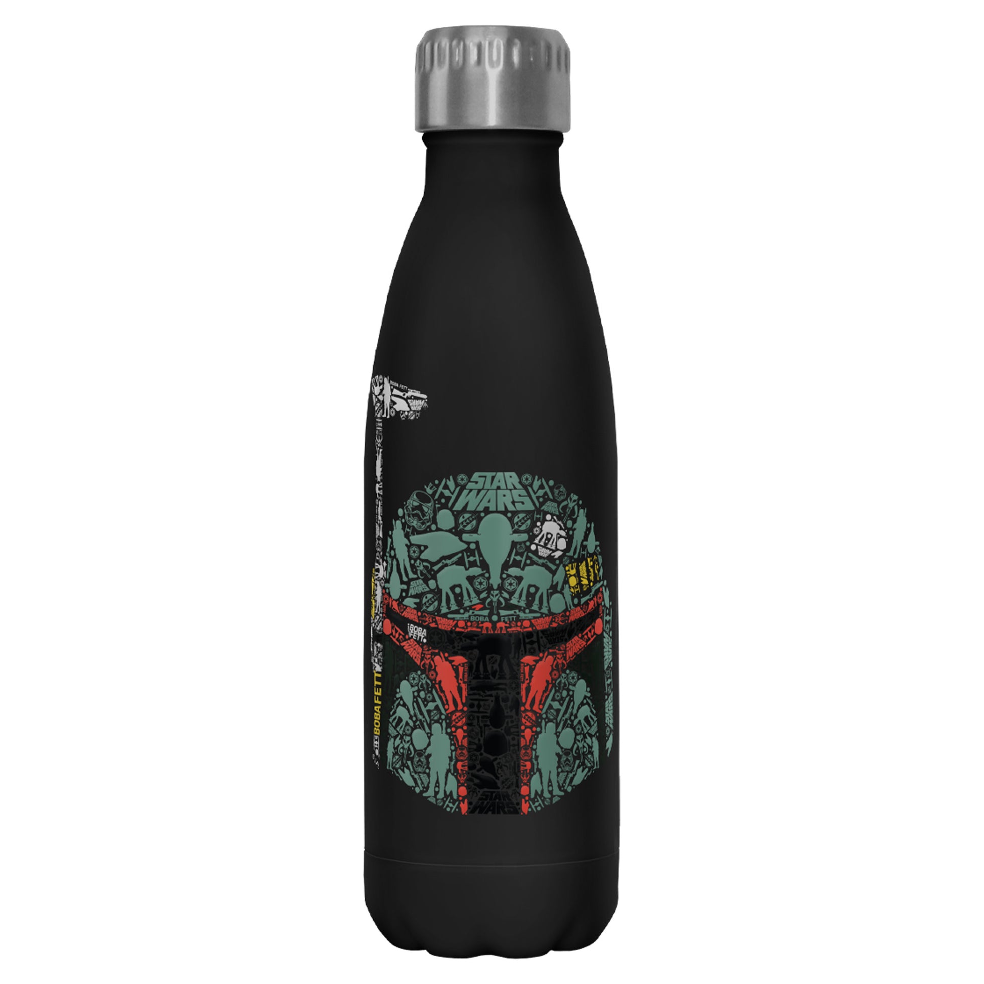 Drinkware Star Wars Boba Icons 17oz Stainless Steel Bottle